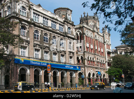 Thomas Cook La Banque HSBC D N Road Mumbai ( Bombay ) Inde Fort Banque D'Images