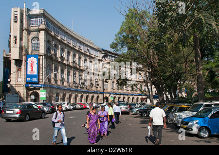 Horniman Circle Road Kala Ghoda VN Fort Mumbai ( Bombay ) Inde architecture coloniale Banque D'Images