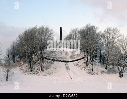 Le Monument, Château Howe, Bowling est tombé, Fellside, Kendal, Cumbria, Angleterre, Royaume-Uni, Europe. Banque D'Images