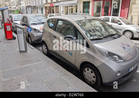 Pininfarina voiture bleue à Paris Banque D'Images