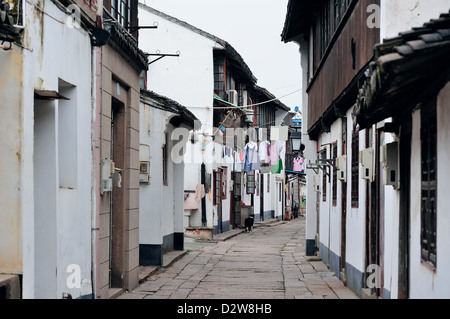 Zhujiajiao Shanghai Old street ville avec ses bâtiments historiques Banque D'Images