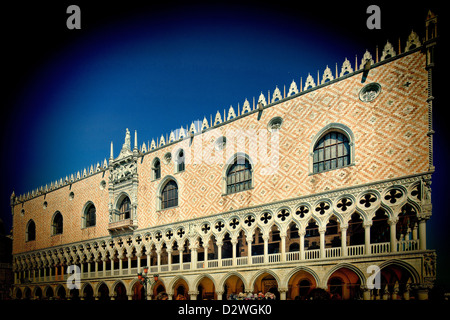 Du Palais des Doges, Venise, Italie Banque D'Images