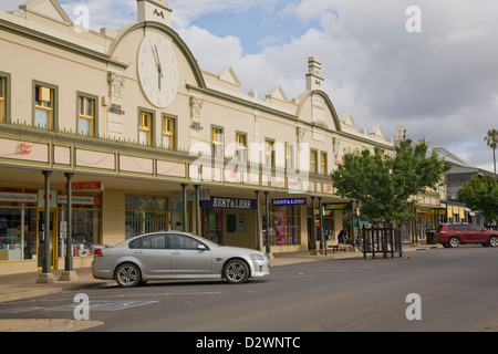 Mudgee Australie magasins et magasins sur la rue haute dans Mudgee, région de Nouvelle-Galles du Sud, Australie Banque D'Images