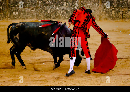 Corrida Goyesca Ronda Espagne Banque D'Images