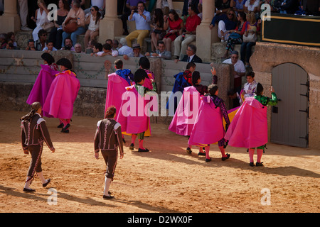 La Corrida Goyesca Ronda Espagne Banque D'Images