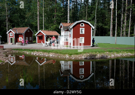 Vimmerby (Suède), la petite, petite ville dans le monde d'Astrid Lindgren Banque D'Images