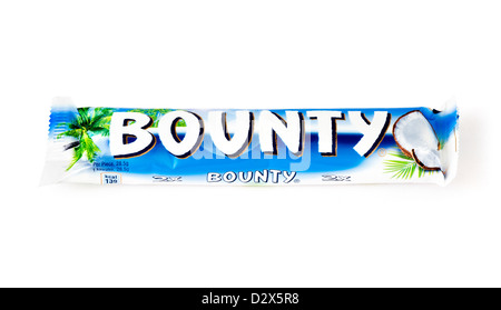 Barre de chocolat Bounty Banque D'Images