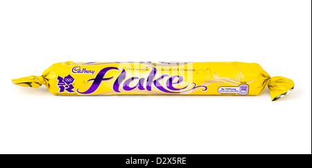 Chocolat au lait Cadbury flake Banque D'Images