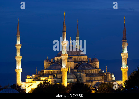 La Mosquée Bleue, Istanbul, Turquie Banque D'Images