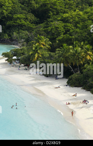 Trunk Bay, St John, US Virgin Islands, Caribbean Banque D'Images