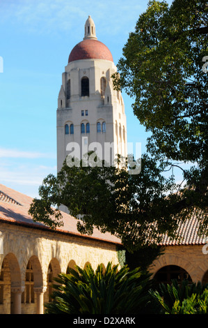 Hoover Tower - l'Université de Stanford Banque D'Images