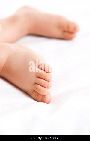 Close up of baby's feet Banque D'Images