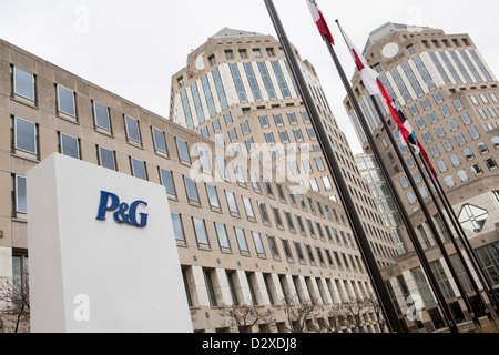 Le siège de bouilloire produits de consommation Procter & Gamble. Banque D'Images