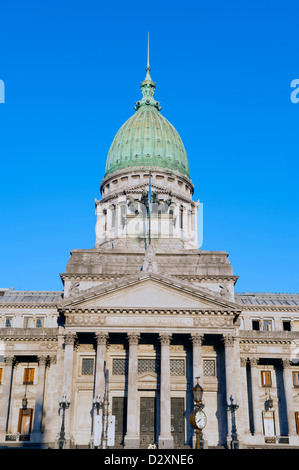 Palacio del Congreso, Congrès national des capacités, la Plaza del Congreso, Buenos Aires, Argentine, Amérique du Sud Banque D'Images