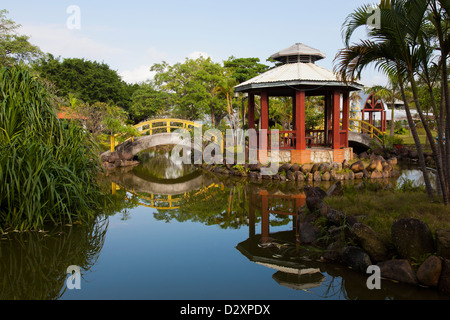 Jardin japonais de Ha Long, Province de Quảng Ninh, Vietnam Banque D'Images