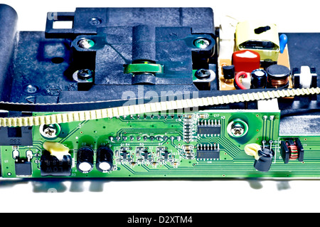 Un scanner de carte de circuits imprimés Banque D'Images