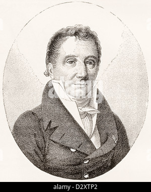 Pierre Paul Royer-Collard, 1763 -1845. Philosophe et homme politique français. Banque D'Images