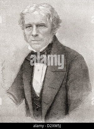 Michael Faraday, 1791 -1867. L'anglais scientifique. Banque D'Images