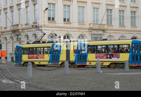 Place Royale à Bruxelles, Belgique Banque D'Images