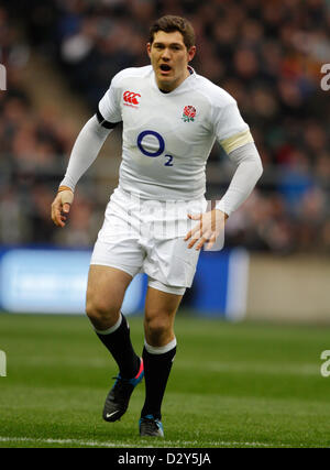 ALEX GOODE TWICKENHAM MIDDLESEX ANGLETERRE ANGLETERRE RU 02 Février 2013 Banque D'Images