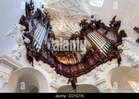 Cathédrale d'Oliwa, orgue, Gdansk, Pologne Banque D'Images