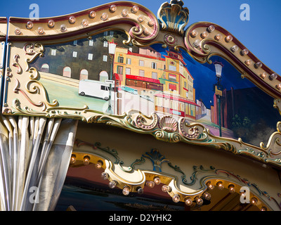 Carousel sur Fisherman's Wharf à San Francisco California USA Banque D'Images