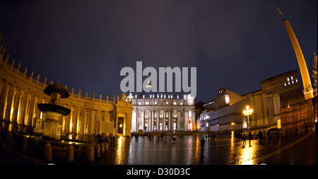 Cité du Vatican, Musées du Vatican, en colimaçon, Saint Pierre et Chapelle Sixtine Banque D'Images