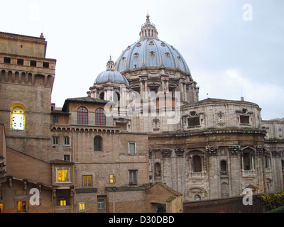 Cité du Vatican, Musées du Vatican, en colimaçon, Saint Pierre et Chapelle Sixtine Banque D'Images