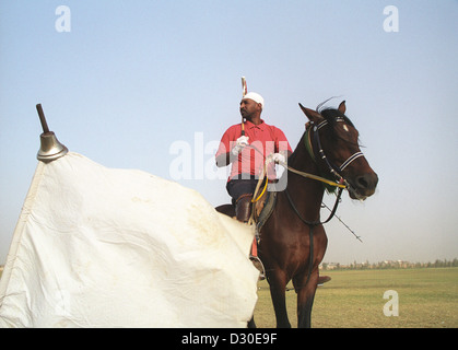 Khartoum, Soudan, Polo Club Afrique Banque D'Images