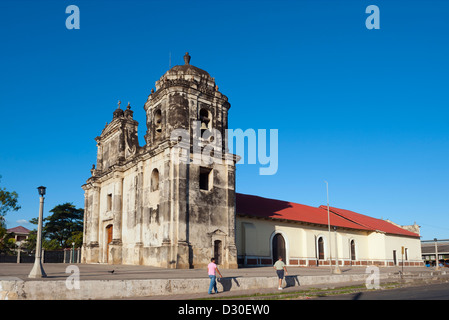 Eglise de San Juan, Leon, Nicaragua, Amérique Centrale Banque D'Images