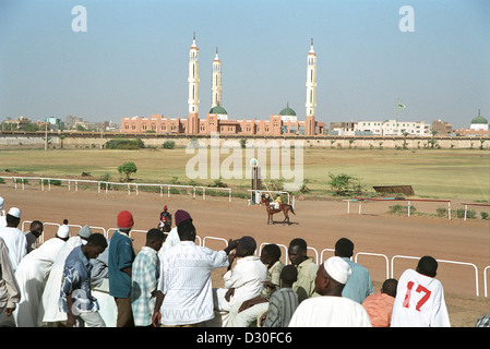 Khartoum, Soudan, Polo Club Afrique Banque D'Images