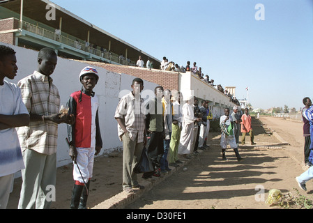 Khartoum, Soudan, Polo Club Afrique Banque D'Images