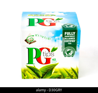 Sachets de Thé PG Tips Banque D'Images