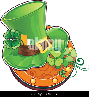 Le leprechaun's hat Banque D'Images