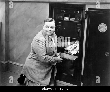 Roscoe 'Fatty' Arbuckle Banque D'Images