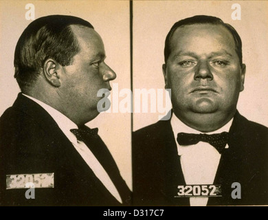 Roscoe 'Fatty' Arbuckle Banque D'Images