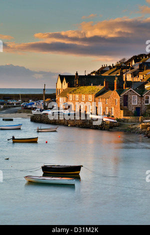 Mousehole, Sunrise, Cornwall, UK Banque D'Images