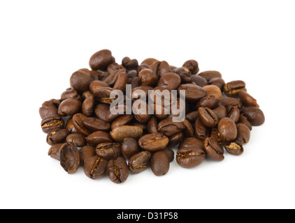 Les grains de café séchés Banque D'Images