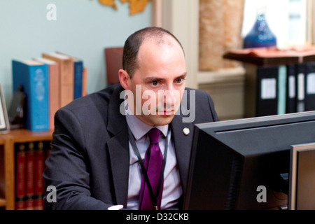 Veep TV Series 2012 USA 2011 saison 1 créé par : Armando Iannucci Tony Hale Banque D'Images