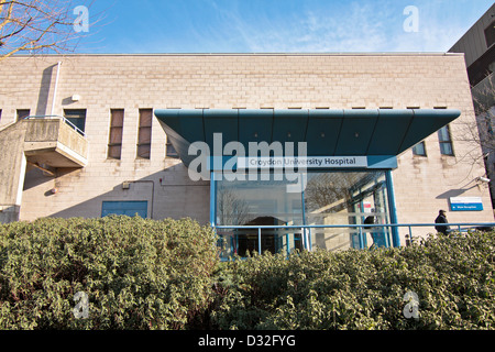 Croydon University (Mayday) Hospital NHS Trust à Croydon Greater London United Kingdom Banque D'Images