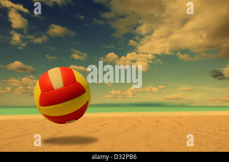 Beach-volley Banque D'Images