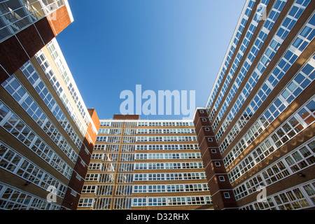 Les blocs de bureau à Preston, Lancashire, Royaume-Uni. Banque D'Images