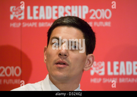 À la direction du Parti du Travail Hustings au Millennium Stadium de Cardiff, aujourd'hui. Banque D'Images