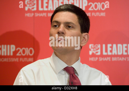 À la direction du Parti du Travail Hustings au Millennium Stadium de Cardiff, aujourd'hui. Banque D'Images