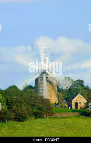 Heage Windmill Heage Derbyshire Belper Summer Banque D'Images