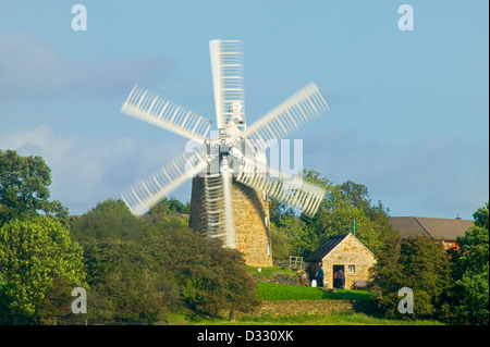 Heage Windmill Heage Derbyshire Belper Summer Banque D'Images