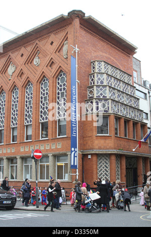 L'Institut français du Royaume-Uni ou l'Institut Français, Londres, South Kensington, au Royaume-Uni. Banque D'Images