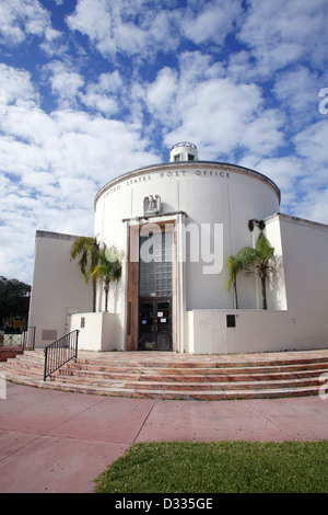 US Post Office, 1300 Washington Avenue, South Beach, Miami, Floride, USA Banque D'Images