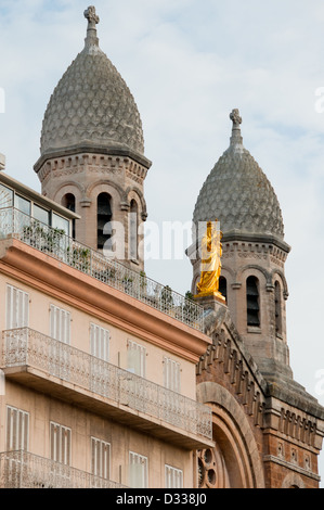 Ville Saint Raphael sur la côte d'Azur Cote d'Azur France Banque D'Images