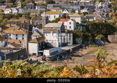 Gorran Haven. Cornwall. L'Angleterre. L'Europe Banque D'Images